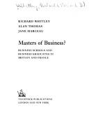 Cover of Masters of business? by Richard Whitley