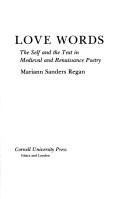 Front cover of Love words by Mariann Sanders Regan