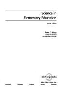 Cover of Science in elementary education by Peter C. Gega