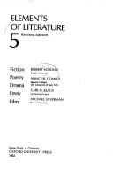 Front cover of Elements of literature 5 by Robert E. Scholes