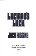 Cover of Luciano's Luck by Henry Patterson