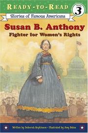 Cover of Susan B. Anthony by Deborah Hopkinson