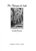 Front cover of The Marquis de Sade by Donald Serrell Thomas