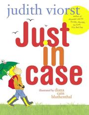 Cover of Just in case by Judith Viorst