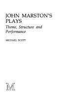 Cover of John Marston's plays by Scott, Michael
