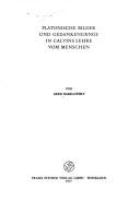 Front cover of Platonische Bilder und Gedankengänge in Calvins Lehre vom Menschen by Gerd Babelotzky