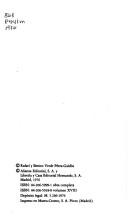 Front cover of Un voluntario realista by Benito Pérez Galdós