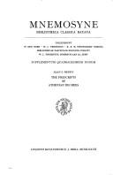 Front cover of The prescripts of Athenian decrees by Alan S. Henry