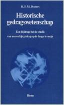 Front cover of Historische gedragswetenschap by H. F. M. Peeters
