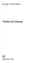 Cover of Aspekte des Dramas by Heinz Geiger