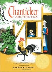 Front cover of Chanticleer and the fox by Barbara Cooney