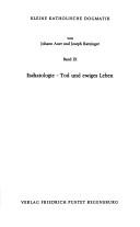 Front cover of Eschatologie, Tod und ewiges Leben by Joseph Ratzinger