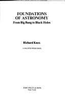 Front cover of Foundations of astronomy by Richard Knox