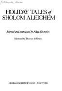 Front cover of Holiday tales of Sholom Aleichem by Sholem Aleichem