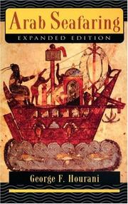 Cover of Arab seafaring in the Indian Ocean in ancient and early medieval times by George Fadlo Hourani