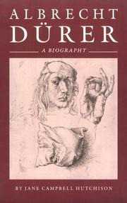 Cover of Albrecht Durer by Jane Campbell Hutchison