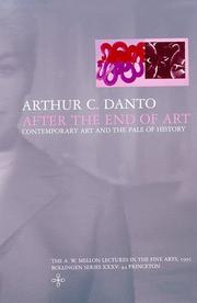Cover of After the End of Art by Arthur C. Danto