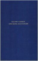 Cover of Salomo Gabirol und seine Dichtungen by Abraham Geiger