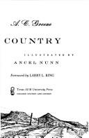 Cover of A personal country by A. C. Greene