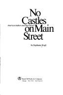 Front cover of No castles on Main Street by Stephanie Kraft