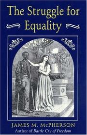 Cover of The struggle for equality by James M. McPherson