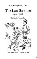 Cover of The last summer by Helen Griffiths