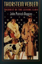 Cover of Thorstein Veblen by John P. Diggins