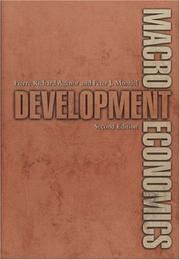 Cover of Development macroeconomics by Pierre-Richard Agénor