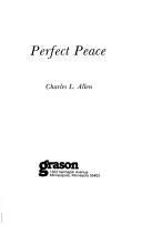 Front cover of Perfect peace by Charles Livingstone Allen