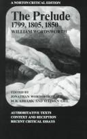 Front cover of The prelude, 1799, 1805, 1850 by William Wordsworth
