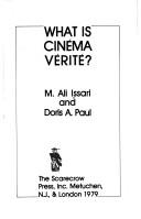 Front cover of What is cinéma vérité? by Mohammad Ali Issari