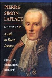 Cover of Pierre-Simon Laplace, 1749-1827 by Charles Coulston Gillispie