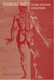 Cover of Sentimental bodies by Bruce Burgett