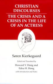 Cover of Christian discourses by Søren Kierkegaard
