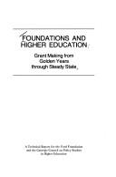 Cover of Foundations and higher education by Earl Frank Cheit
