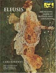 Front cover of Eleusis by Karl Kerényi