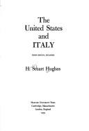 Cover of The United States and Italy by H. Stuart Hughes