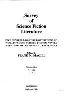 Front cover of Survey of science fiction literature by Frank N. Magill