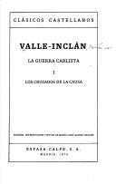 Cover of La guerra carlista by Ramón del Valle Inclán