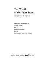 Front cover of The world of the short story by Oliver Wendell Evans