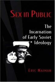 Front cover of Sex in public by Eric Naiman