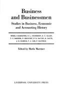 Front cover of Business and businessmen by Sheila Marriner