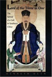 Front cover of Lord of the three in one by Kenneth Dean