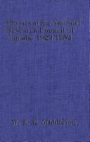 Front cover of Physics at the National Research Council of Canada, 1929-1952 by W. E. Knowles Middleton