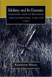 Front cover of Idolatry and its enemies by Kenneth Mills