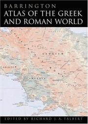 Front cover of Barrington Atlas of the Greek and Roman World by Richard J. A. Talbert