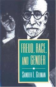 Front cover of Freud, race, and gender by Sander L. Gilman