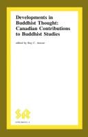 Cover of Developments in Buddhist thought by Roy C. Amore