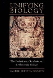 Front cover of Unifying biology by Vassiliki Betty Smocovitis