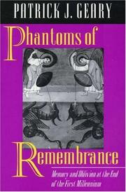 Front cover of Phantoms of Remembrance by Patrick J. Geary